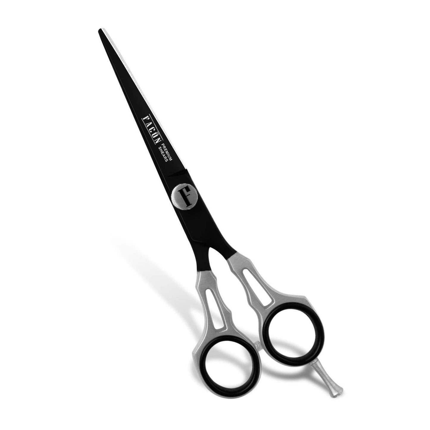 Fac N Professional Razor Edge Barber Hair Cutting Scissors - Japanese Stainless Steel - 6.5'' Length - Fine Adjustment Tension