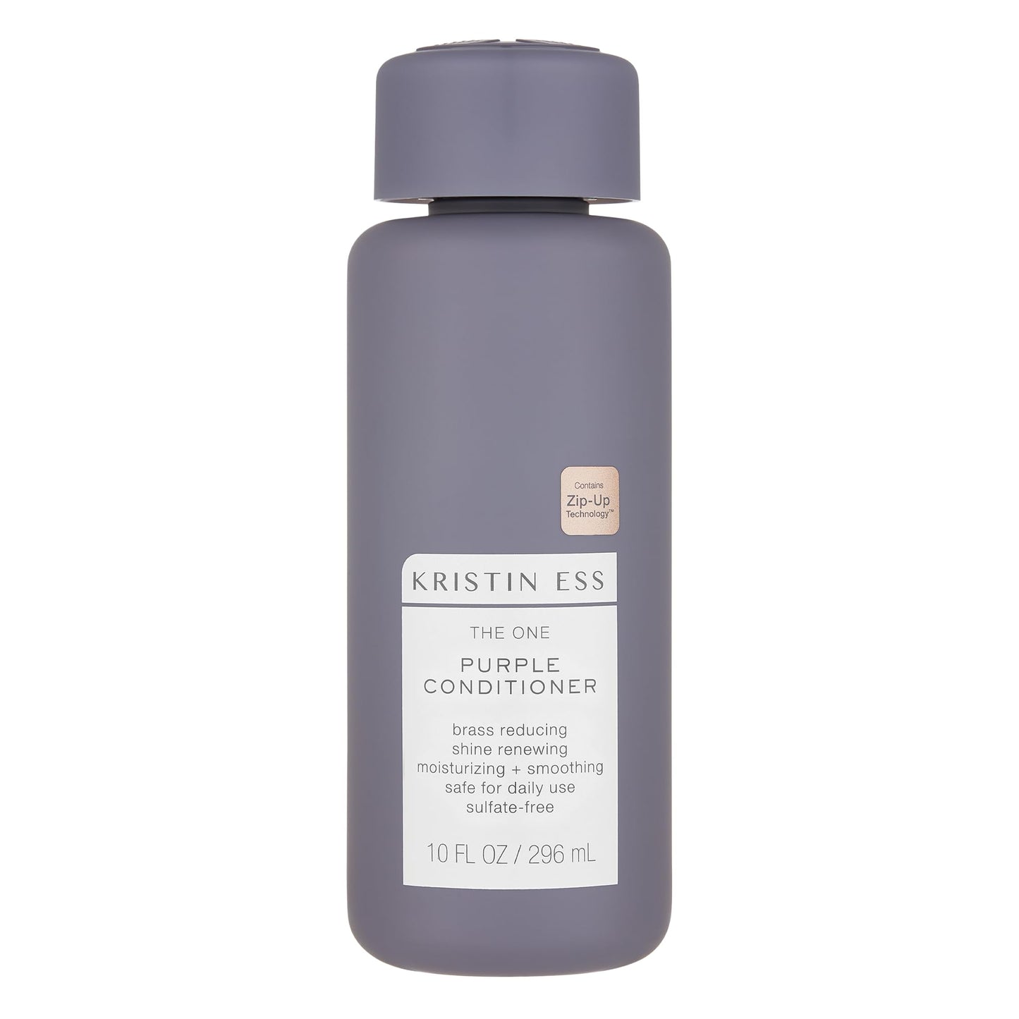 Kristin Ess Hair The One Purple Conditioner For Toning + Moisturizing Blonde Hair - Neutralizes Brass + Yellow Tones - Sulfate,