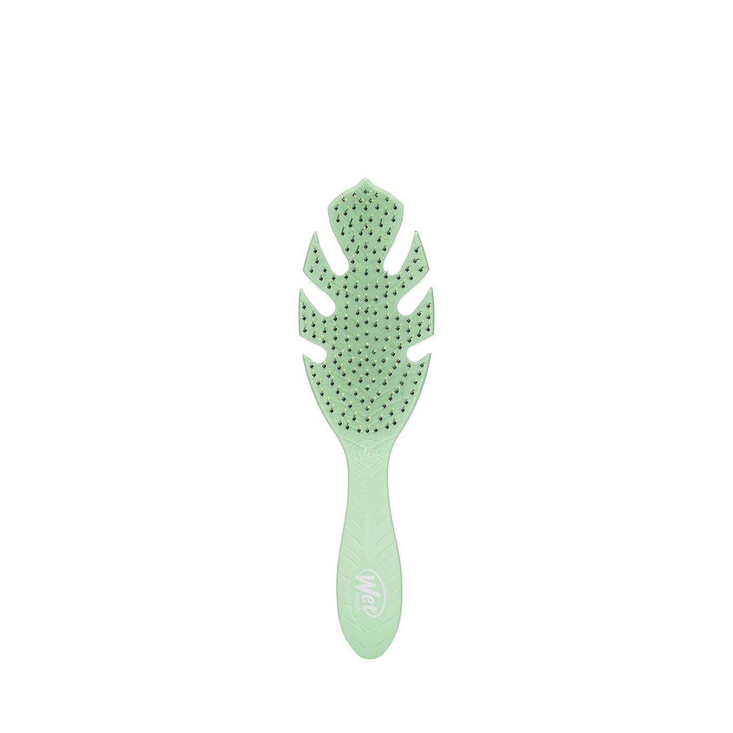 Wet Brush Go Green Hair Detangler Brush, Green - Detangling Hair Brush - Ultra-Soft Intelliflex Bristles Glide Through Tangles &