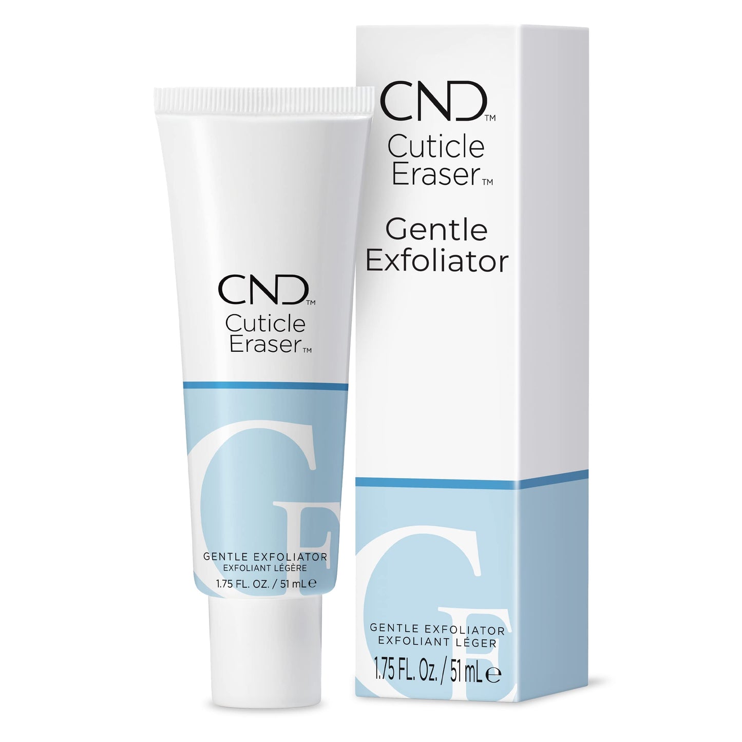 Cnd Cuticle Eraser Gentle Exfoliator 0.5 Fl Oz / 15 Ml