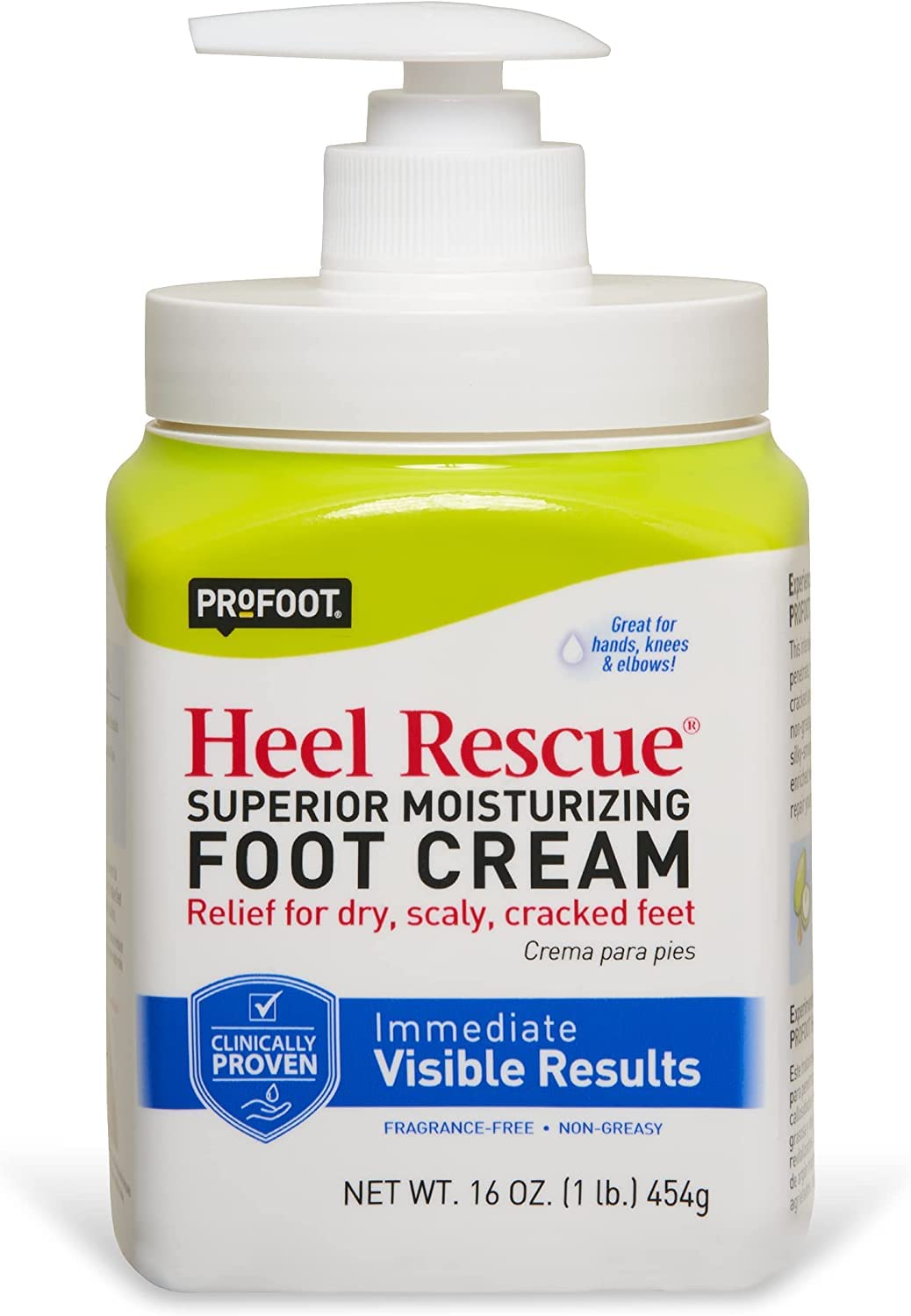 Profoot Heel Rescue Superior Moisturizing Foot Cream 16 Oz
