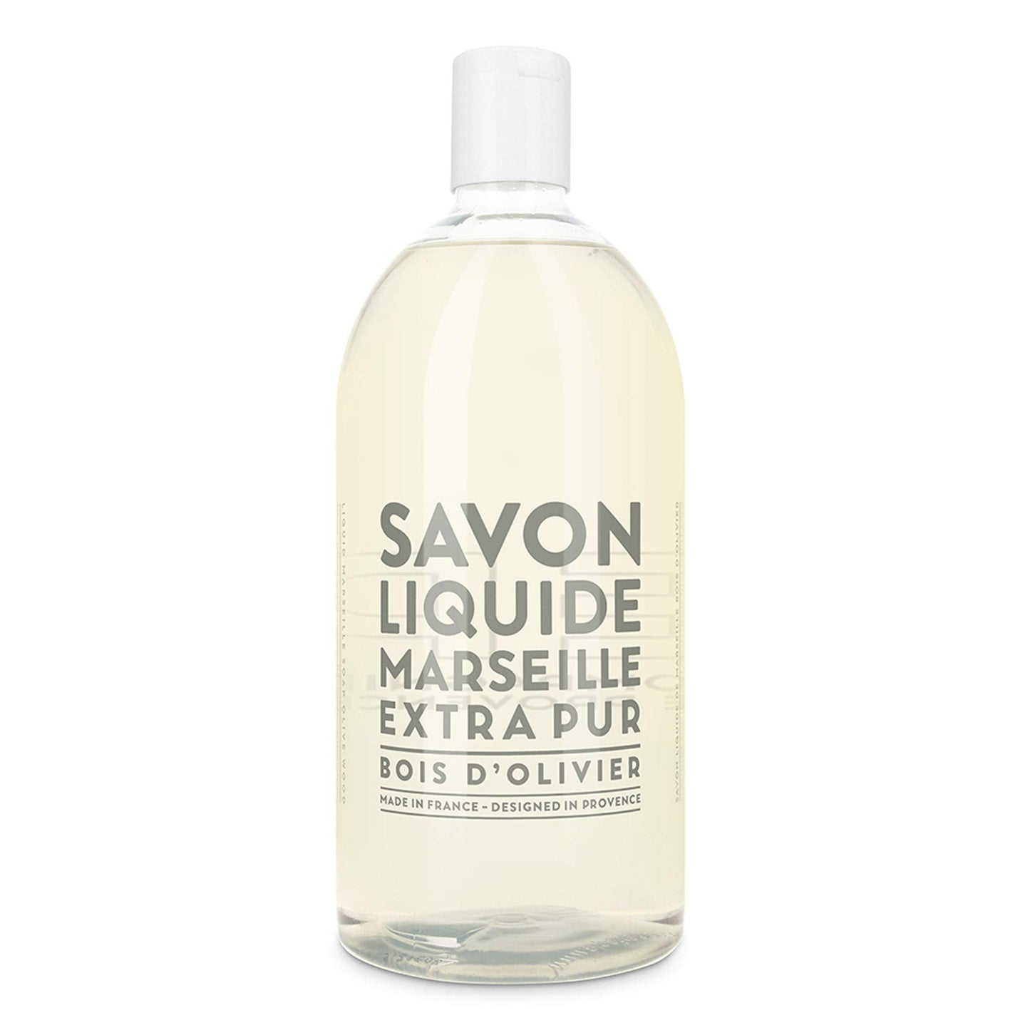 Compagnie De Provence Savon De Marseille Extra Pure Liquid Soap - Olive Wood - 33.8 Fl Oz Plastic Bottle Refill