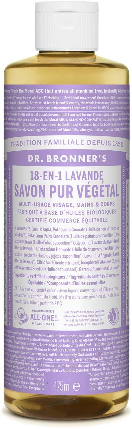 Dr. Bronner'S, Pure Castile Soap, Liquid Soap, Lavender Hemp, 32 Oz