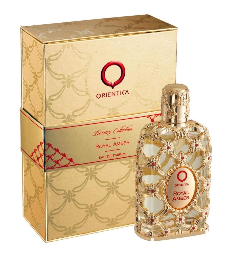 Orientica Luxury Collection Royal Amber For Unisex Eau De Parfum Spray, 2.7 Ounce