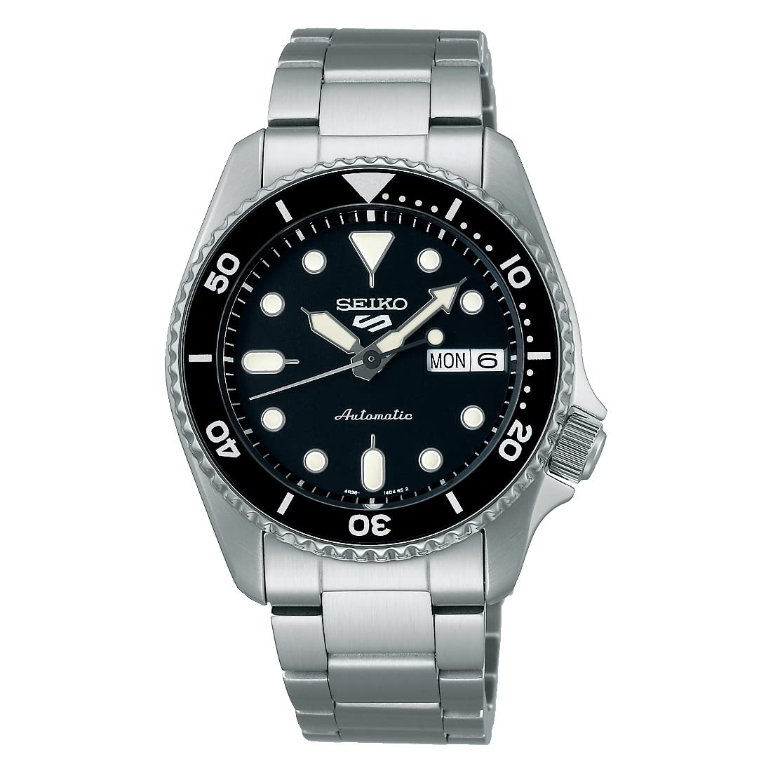 Seiko 5 Sports Automatic Black Dial Men'S Watch Srpk29K1