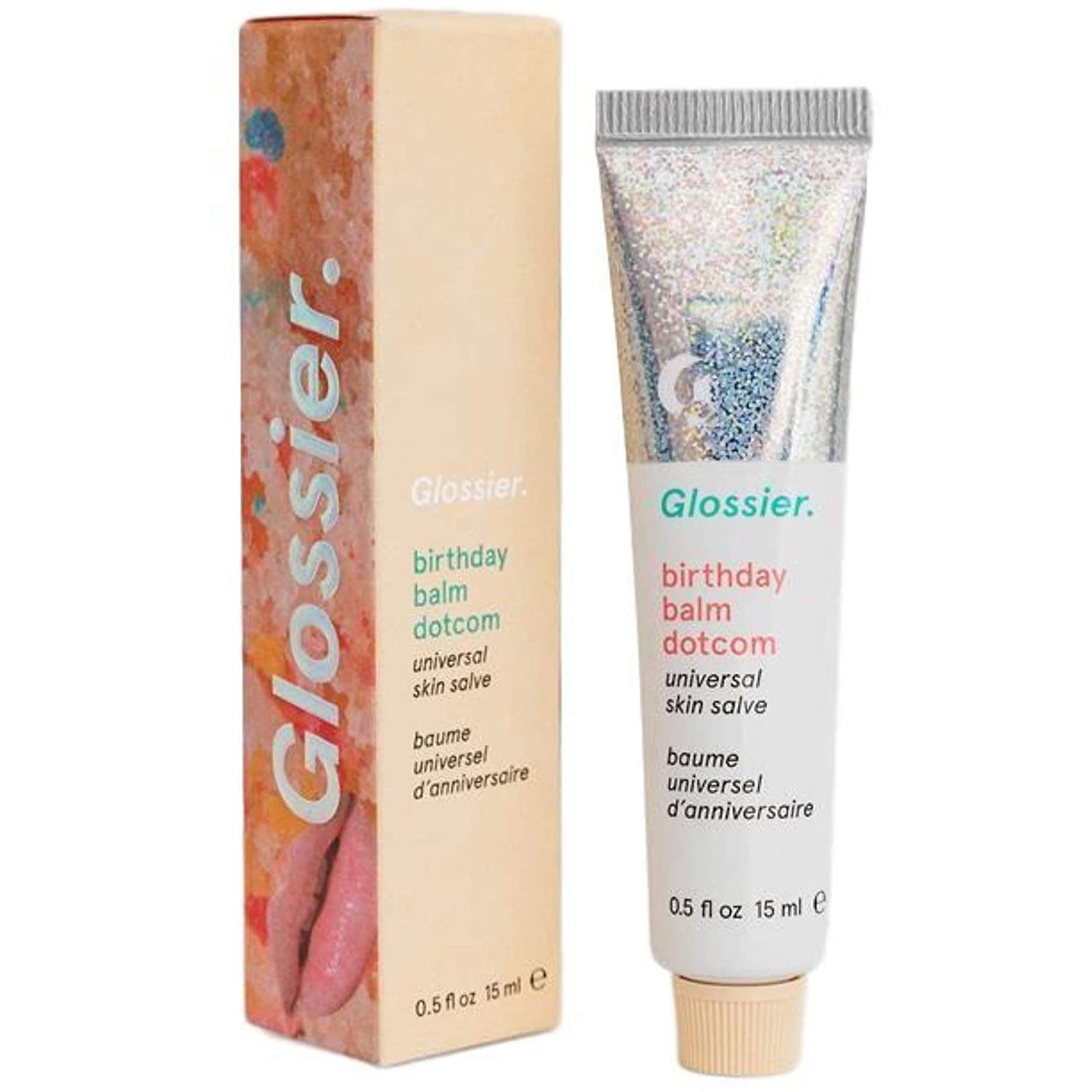 Glossier Balm Dotcom Birthday 15Ml - Acne Skin Moisturizer For Adults