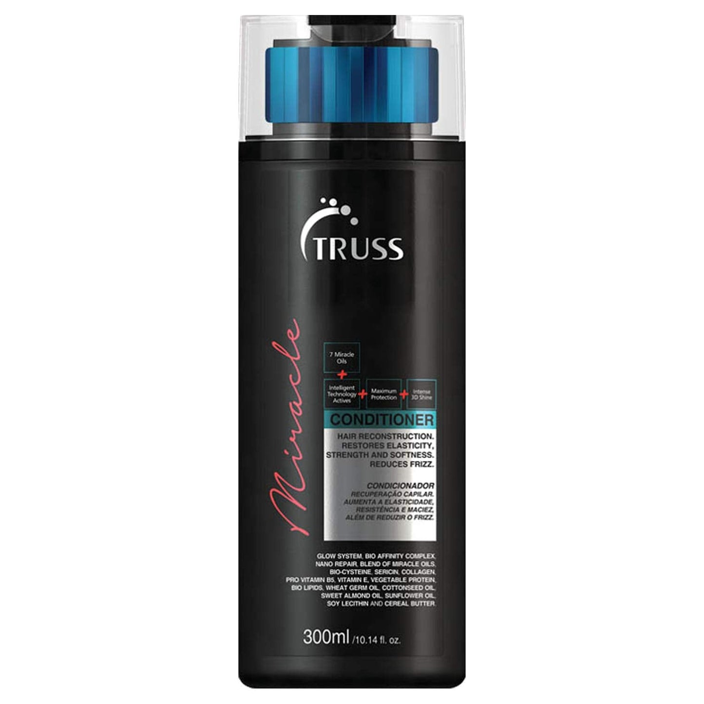 TRUSS Miracle Hair Conditioner - Anti-Aging Conditioner for Dry Hair - Use for Daily Hair Repair, Increased Shine, and UV Protec