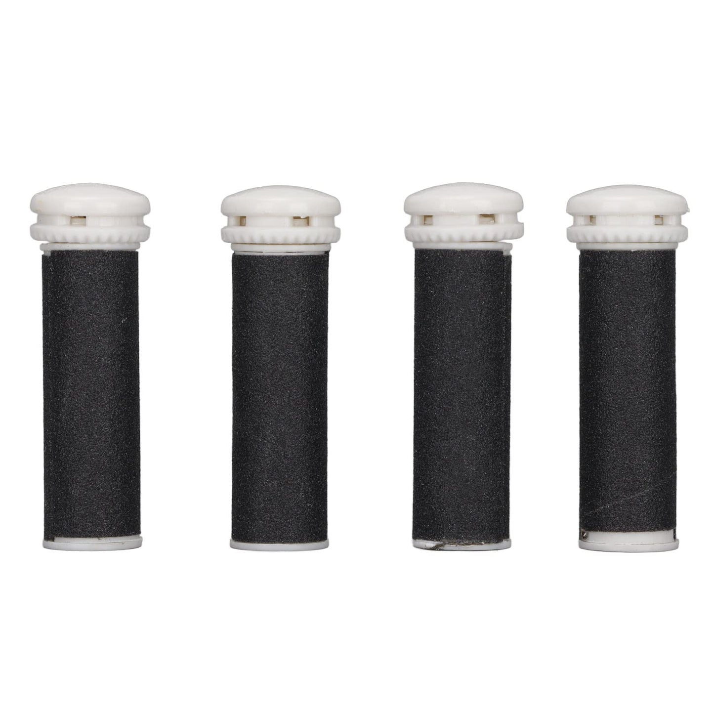 Foot File Replacement Roller, 4Pcs Replacement Roller Refill Heads Electric Foot File Grinding Tool Replacement Head Feet Pedicu