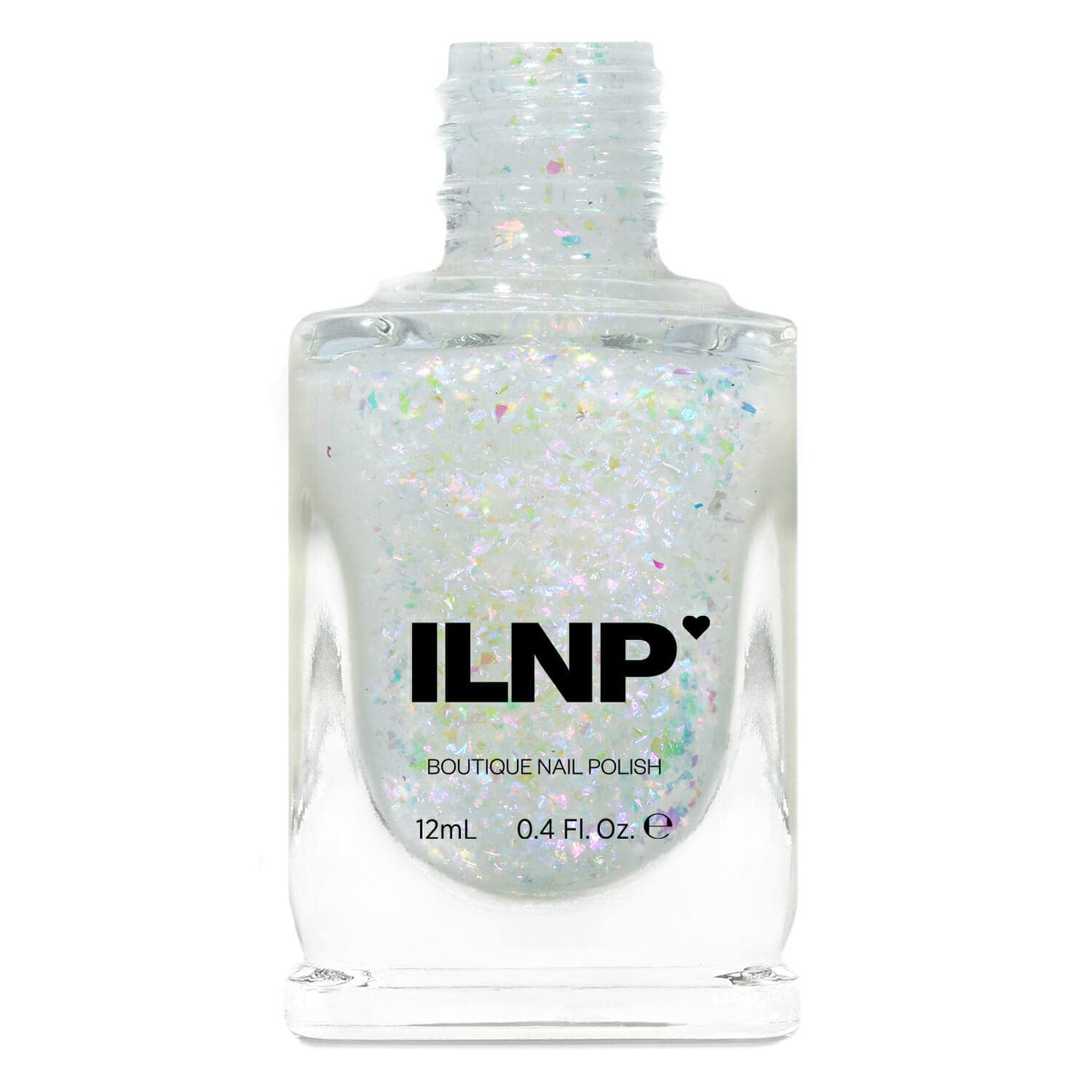 Ilnp Looking Glass - Blue, Purple, Pink Color Shifting Iridescent Flakie Topper Nail Polish