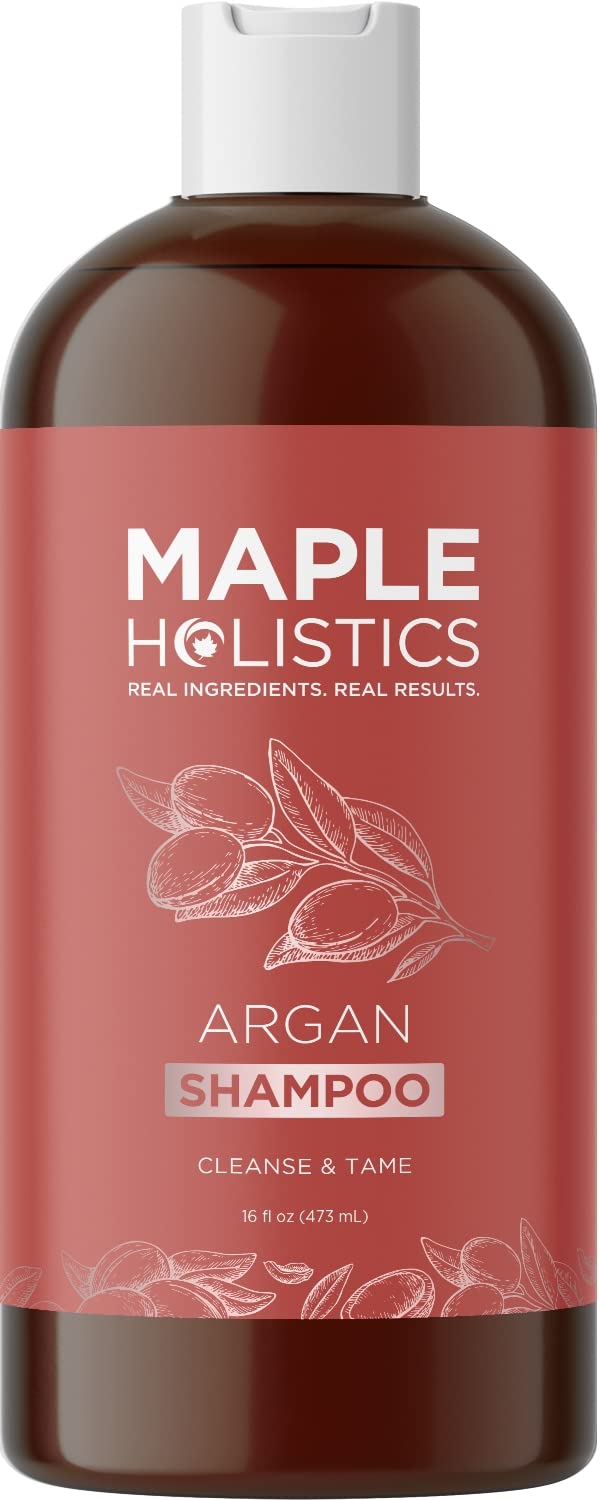 Volumizing Argan Oil Shampoo - Sulfate Free For Damaged, Frizzy Hair - Featuring Ultra Moisturizing Natural Oils For Shine And V