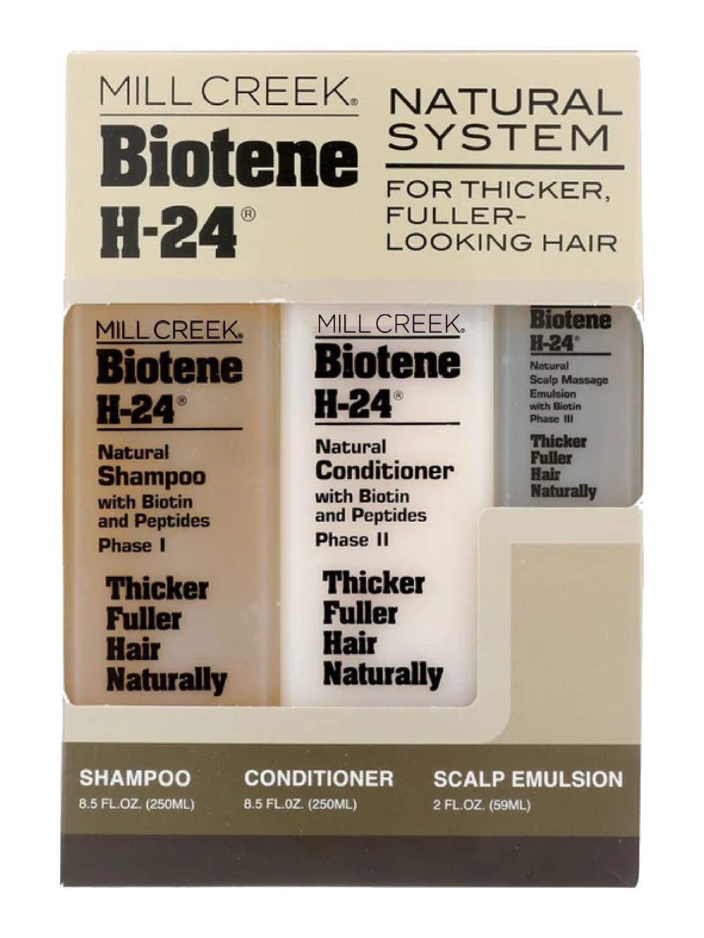 Mill Creek H-24 Shampoo/Conditioner/Emulsion Tripack
