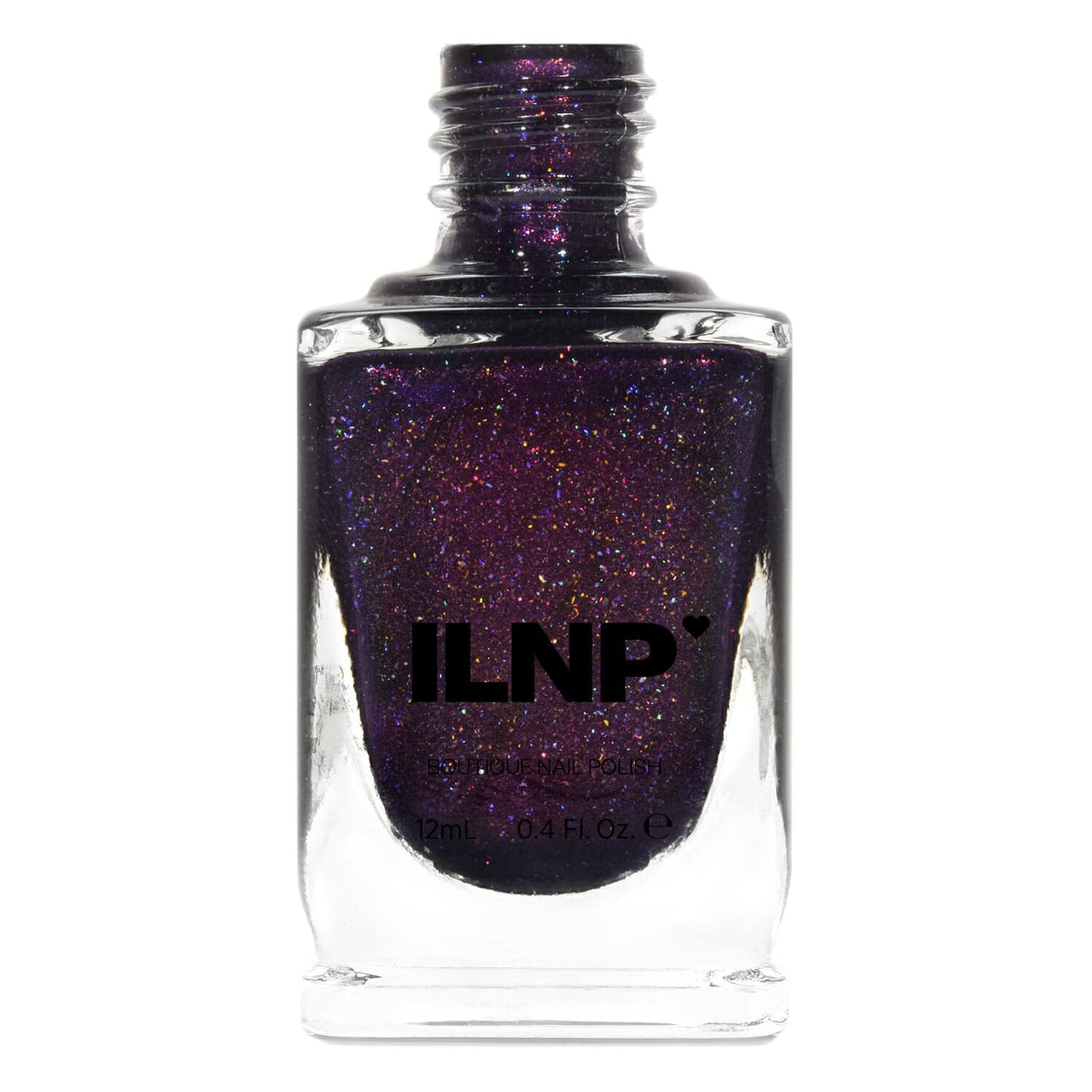 Ilnp Storytelling - Sultry Dark Purple Holographic Nail Polish