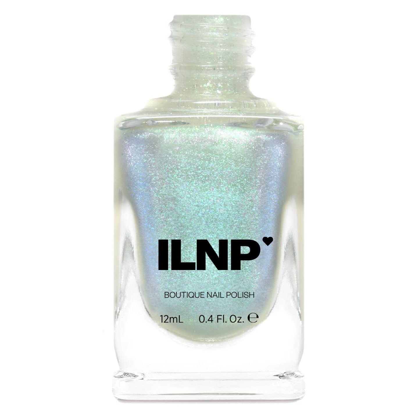 Ilnp Raven - Vivid Teal, Purple, Blue Iridescent Topper Nail Polish