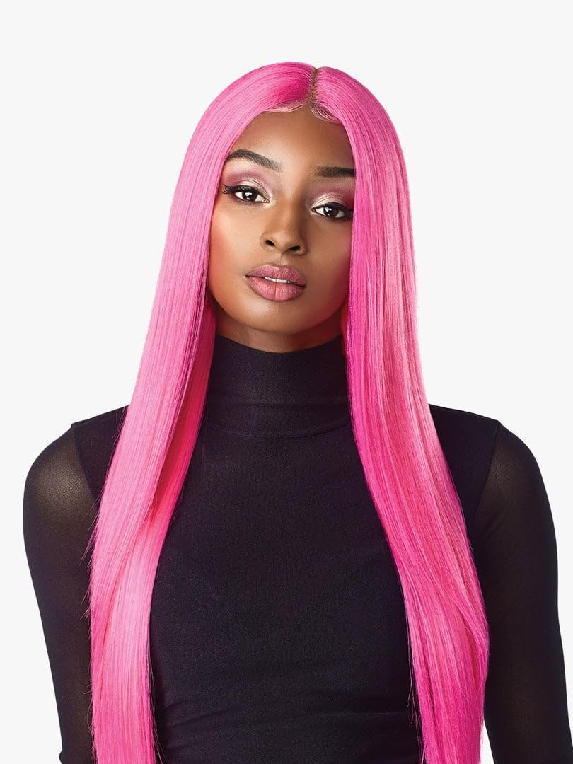 Sensationnel Lace Front Wig - Lace Front Lachan Shear Muse (Babypink)