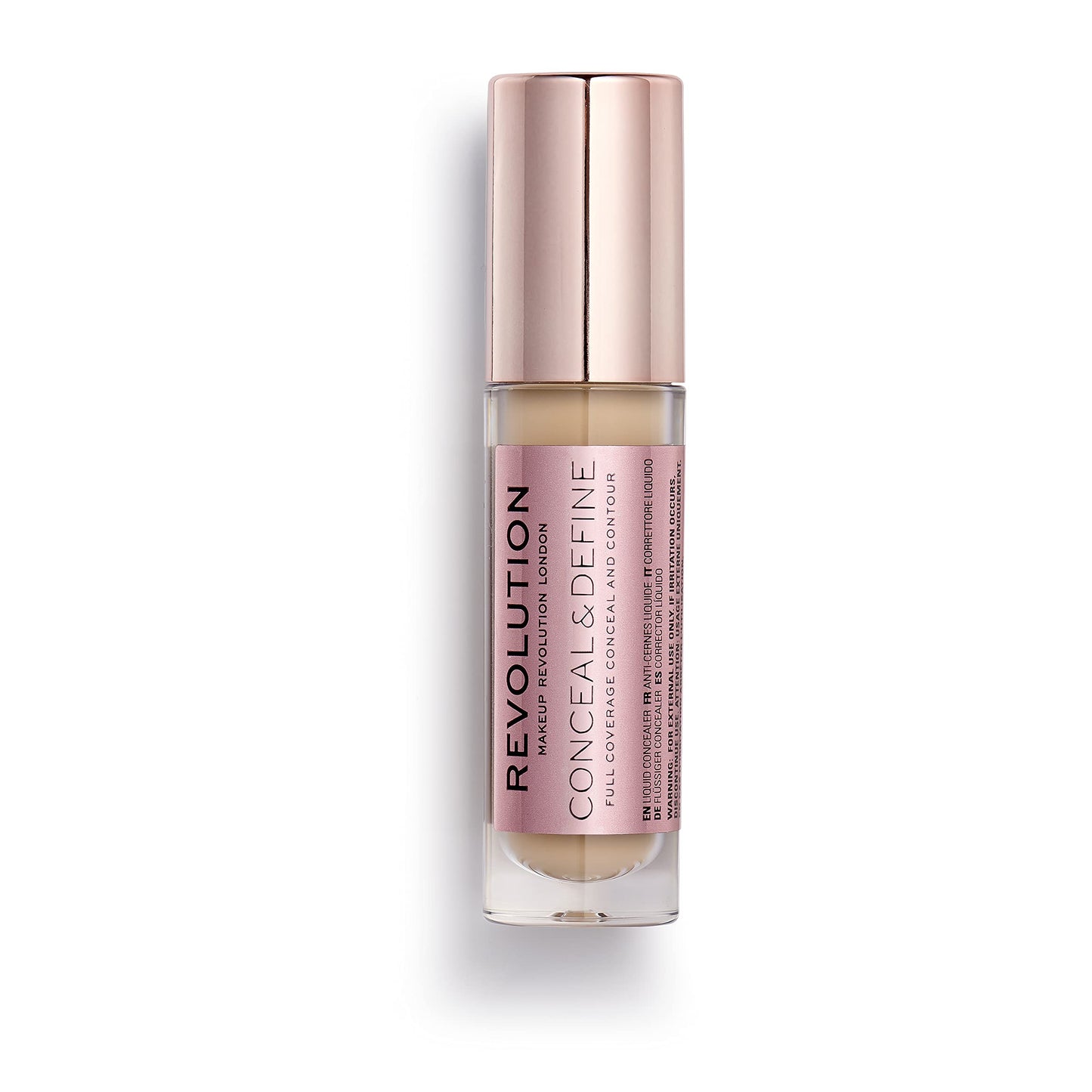Revolution Beauty, Conceal & Define Concealer, Full Coverage & Lightweight, Long-Lasting Matte Finish, Vegan & Cruelty Free, C7