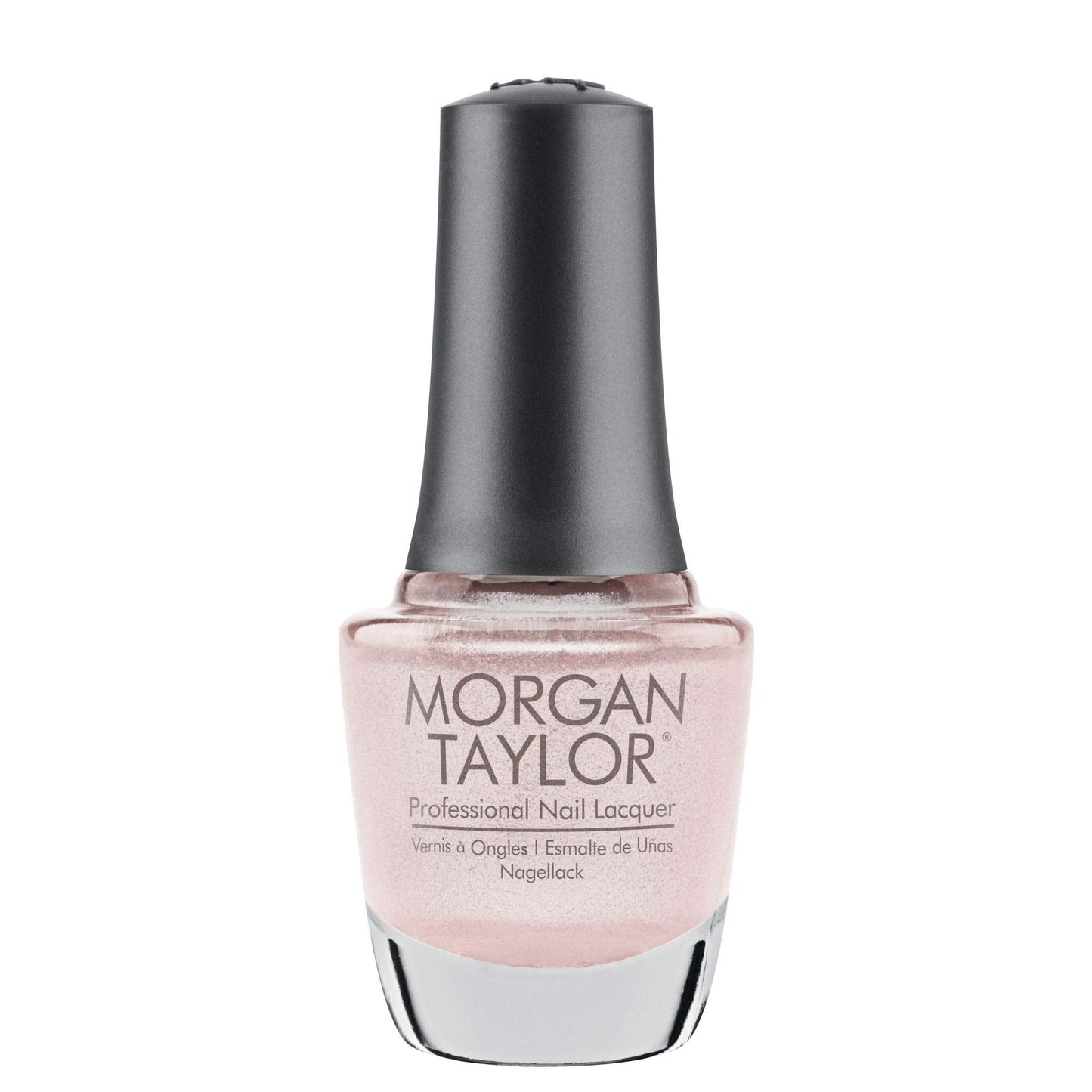 Morgan Taylor Nail Lacquer (Adorned In Diamonds) Sparkle Nail Polish, Finger Nail Polish, Long Lasting Nail Polish, Sparkle Nail