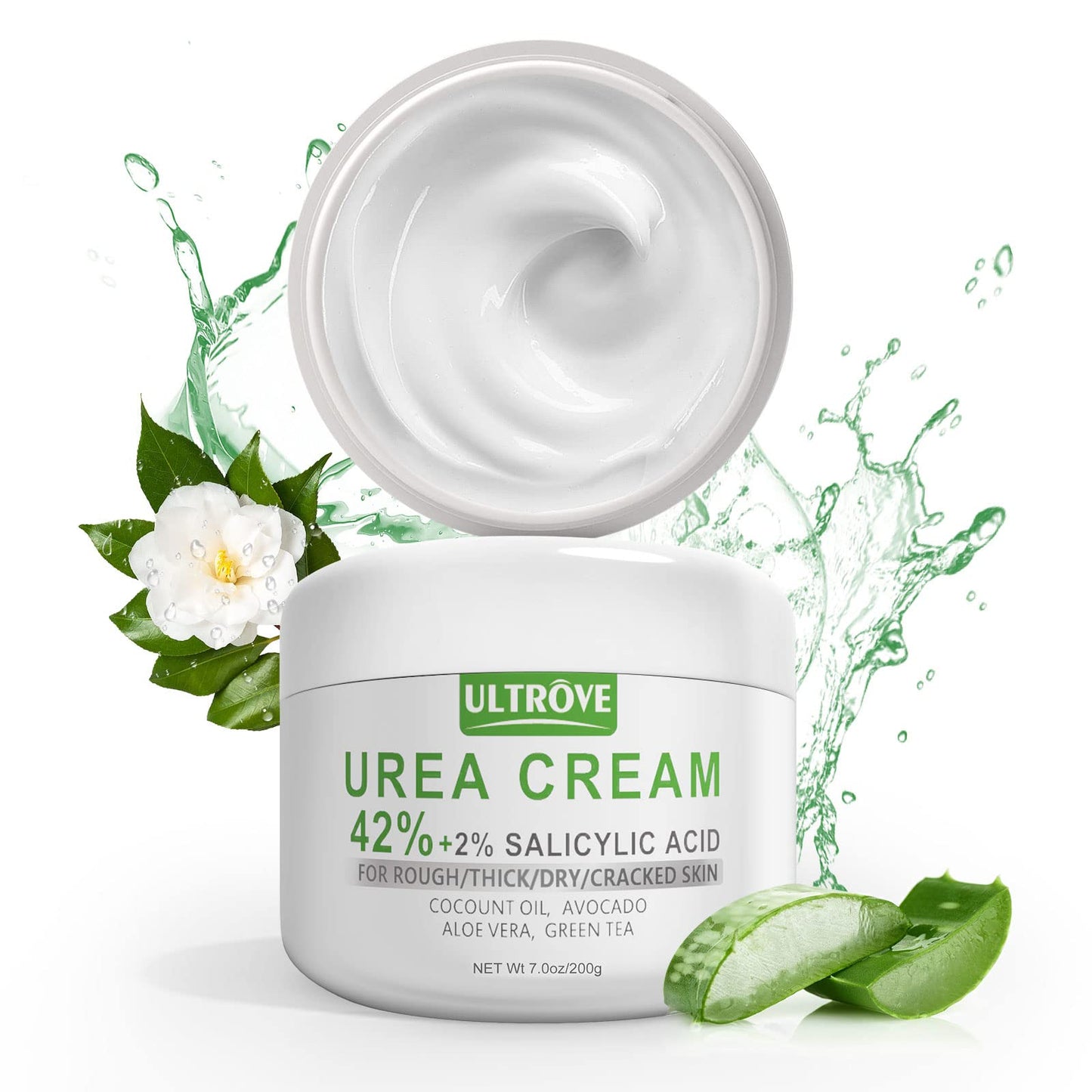 Urea Cream 42% With 2% Salicylic Acid, Callus And Dead Skin Remover, Deeply Moisturize, Repair Dry, Cracked, Rough Skin Of Heel,