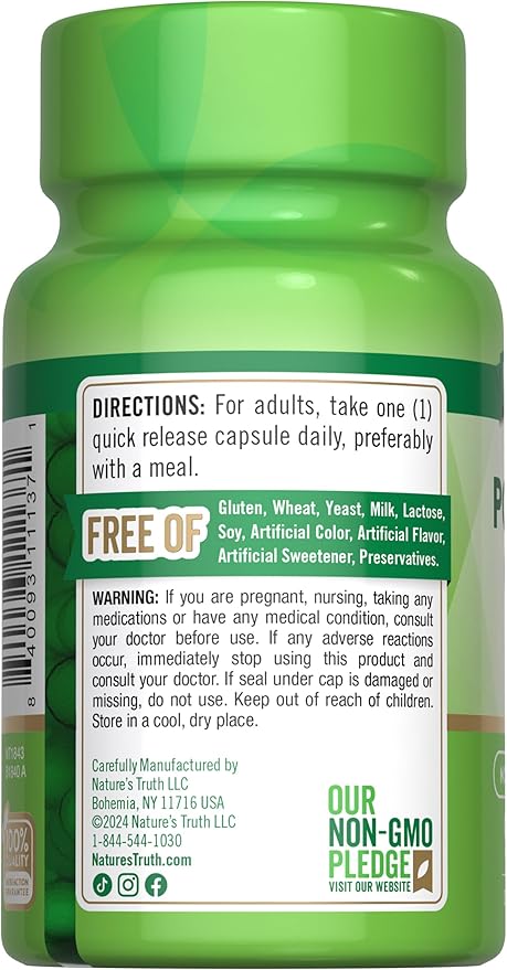 Nature's Truth Potassium Citrate Supplement | 275mg | 90 Capsules | Non-GMO & Gluten Free