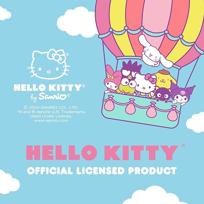 Carbella Hello Kitty Car Windshield Sun Shade, Official Sanrio Sun Shade for Car Window, Cute Sun Shade for Front Windshield, Hello Kitty Accessories for Women (Red Bow Dreams)