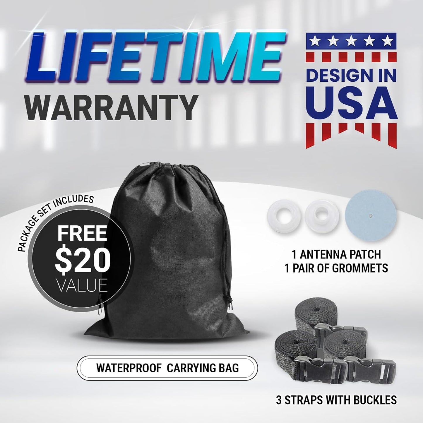 iCarCover Custom Car Cover for Chevy Sonic Sedan (2012-2020) Waterproof All Weather Rain Snow UV Sun Protector Full Exterior Indoor Outdoor Car Cover (Stripe - Black/Gray)