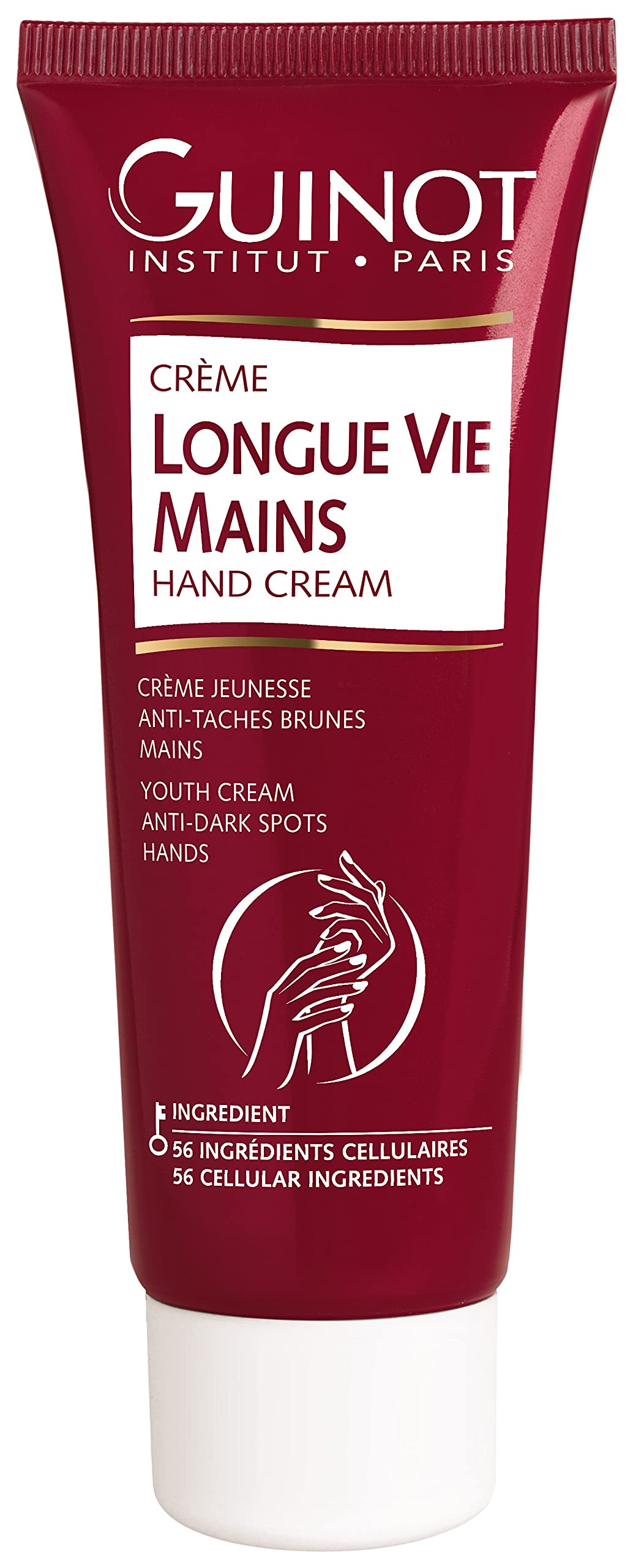 Guinot Longue Vie Multi-Action Vital Hand Care, 2.5 Oz