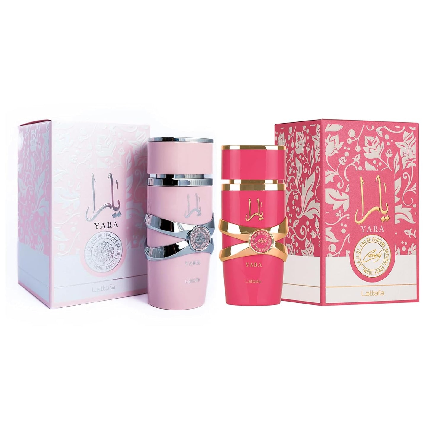Yara Tous Eau de Parfum Spray for Women | 3.4 Oz | Pack of 4 | Lattafa