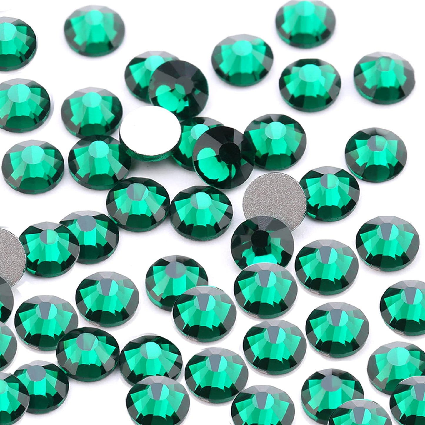 Dowarm 1440 Pieces Ss16 Flatback Rhinestones, 4Mm Flatback Crystal Rhinestones For Craft Nails Dance Costumes, Glass Flat Back N