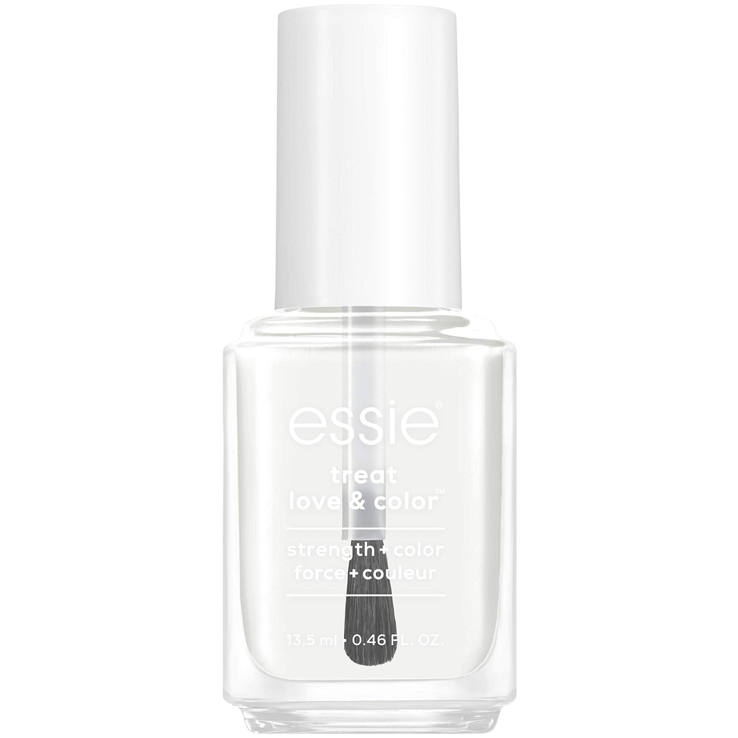 Essie Treat, Love And Color, Strength And Color Nail Polish Nail Care, Clear Gloss, 0.46 Ounce