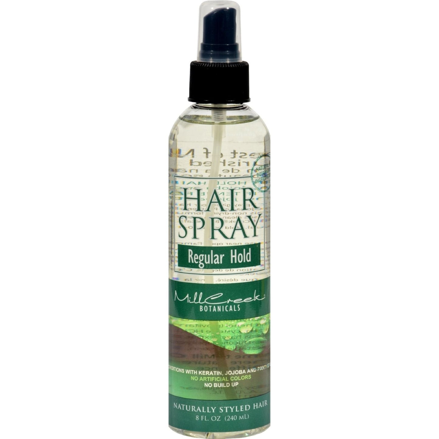 Mill Creek Natural Hair Spray - Regular Hold - 8 Fl. Oz. (240Ml)