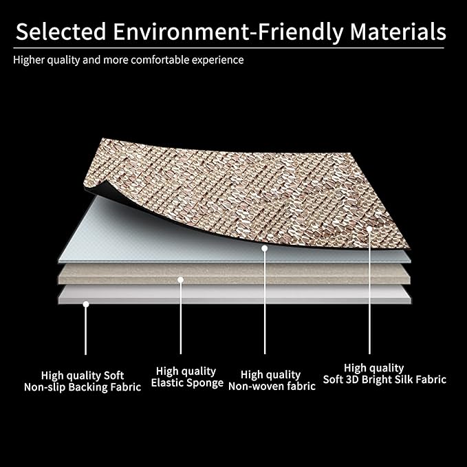 Breathable Car Seat Cover,Luxury Front Seat Cover,Durable and Non Slip,Polyester Silk Material, Universal Car Seat Cushion,Suitable for All Seasons,Airbag Compatible(Beige,2PCS)