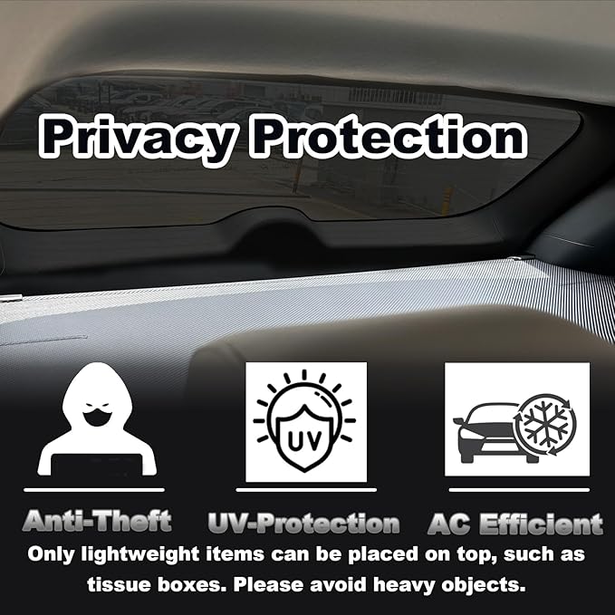Cargo Cover for Hyundai Tucson 2026 2025 Accessories 2024-2022(Carbon Fiber Texture),Retractable Trunk Cover Organizer Security Shielding Shade Tonneau Cover for Hyundai Tucson Accessories