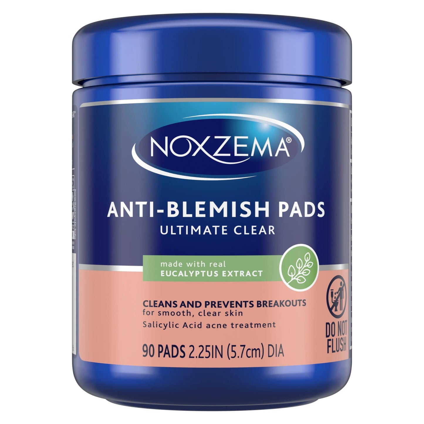 Noxzema Ultimate Clear Anti-Blemish Pads 90 Each (Pack Of 5)