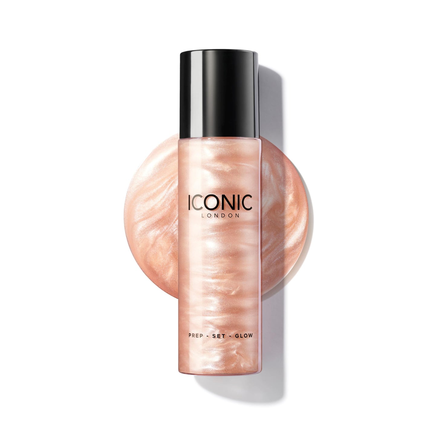 Iconic London Prep-Set-Glow | Hydrating + Setting + Glowing Spray, 3-In-1 Formula For A Dewy, Radiant Finish, Cruelty-Free, Vega