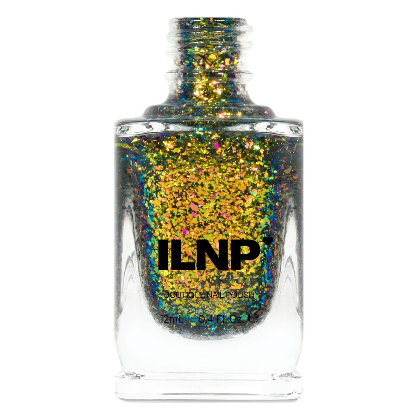 Ilnp Brilliance - Pale Gold, Pinkish Bronze, Light Green Ultra Chrome Color Shifting Flakie Nail Polish