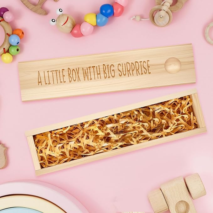 Pregnancy Announcement for Grandparent Husband, Pregnancy Test Keepsake Box, Baby Announcement Reveal Gifts Ideas for Husband Grandparents Dad Aunt and Uncle