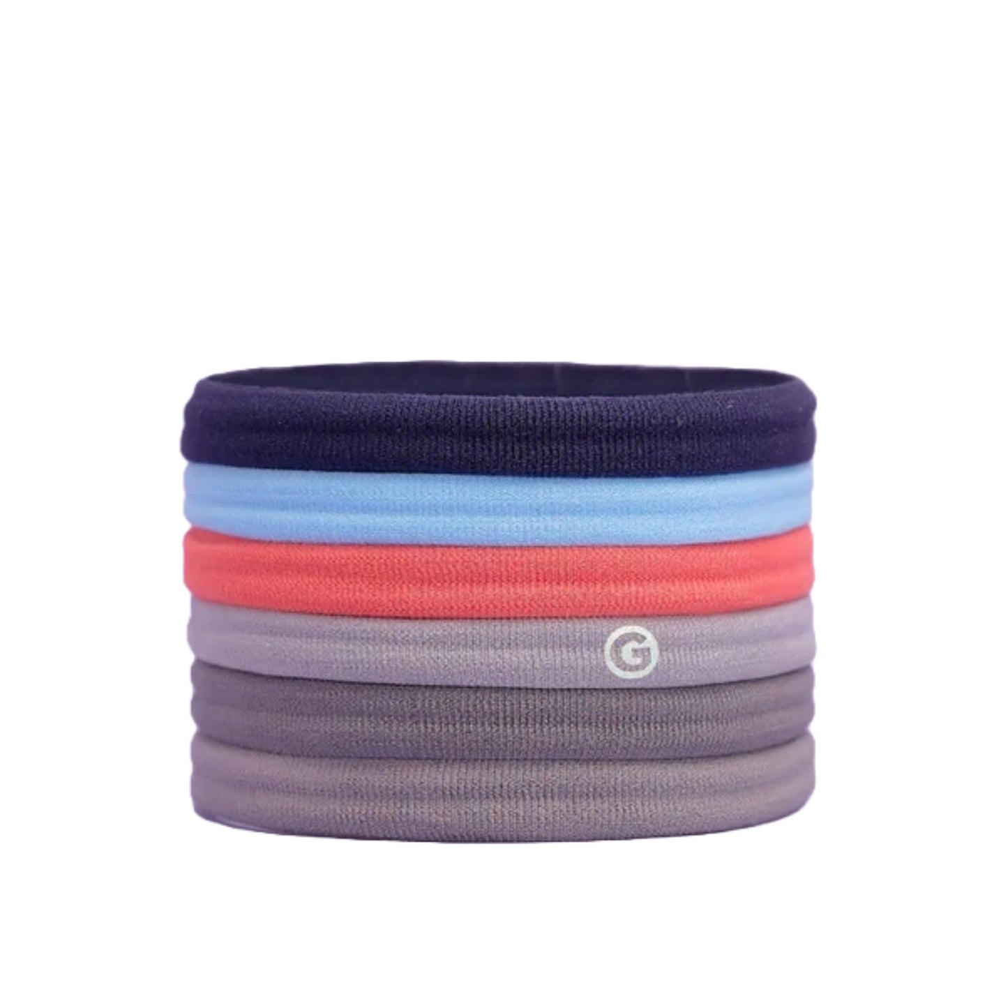 Gimme Beauty - Long & Curly Fit Hair Ties - Black Onyx - Damage Free Hair Ties - Seamless Microfiber Elastics - Long & Curly Hai