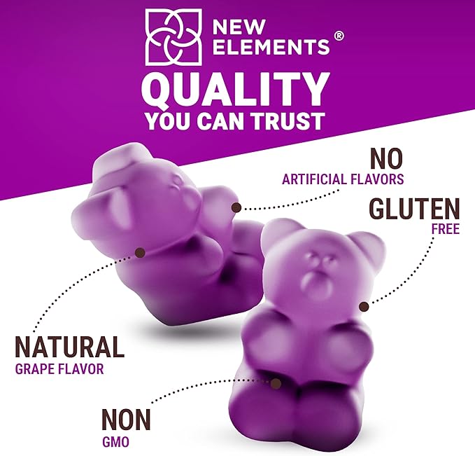 Iron Gummies 40mg with Vitamin C 100mg β Best Iron Supplement for Women, Men & Adults β Free Blood Builder for Anemia β Immune Support & Energy Booster | Fruit Pectin | Vegan | Non-GMO