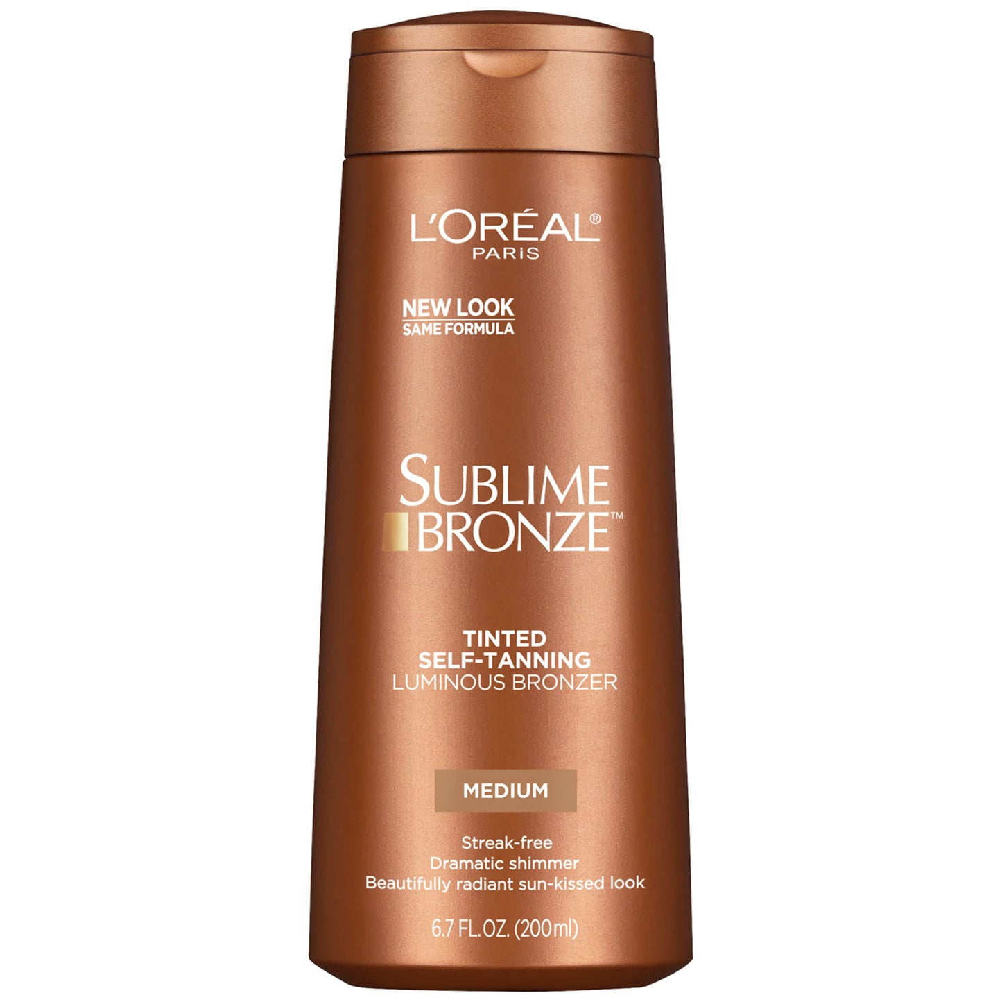 L'Or Al Paris Sublime Bronze Luminous Bronzer Self-Tanning Lotion, 6.7 Oz.