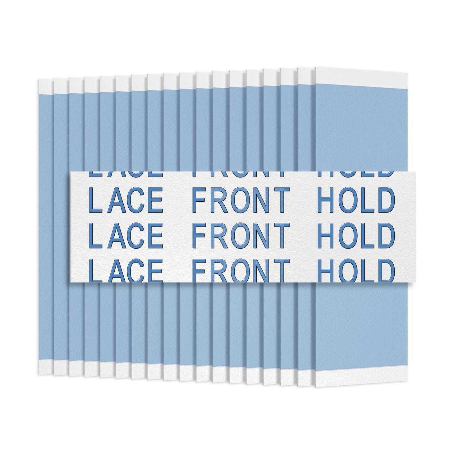 Sunshine Tape Premium Blue Liner Lace Front Hold Wig Tape | 36pcs | Double Sided Adhesive Tape for Toupee | Strong Hold Waterproof Strips | Made in USA (36, 1" Straight)