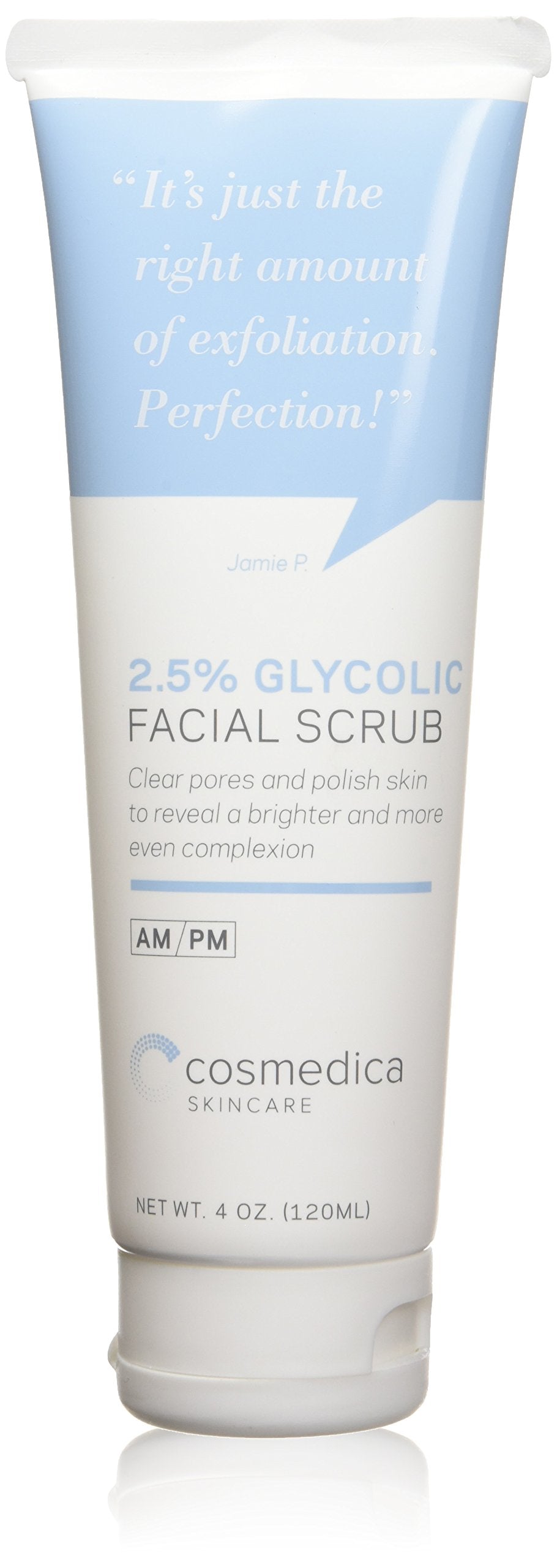 Glycolic Acid 2.5% Facial Scrub Resurfacing Exfoliatiing Face Wash to Remove Dull, Aging Cells and Impurities - Reveal a Youthfu