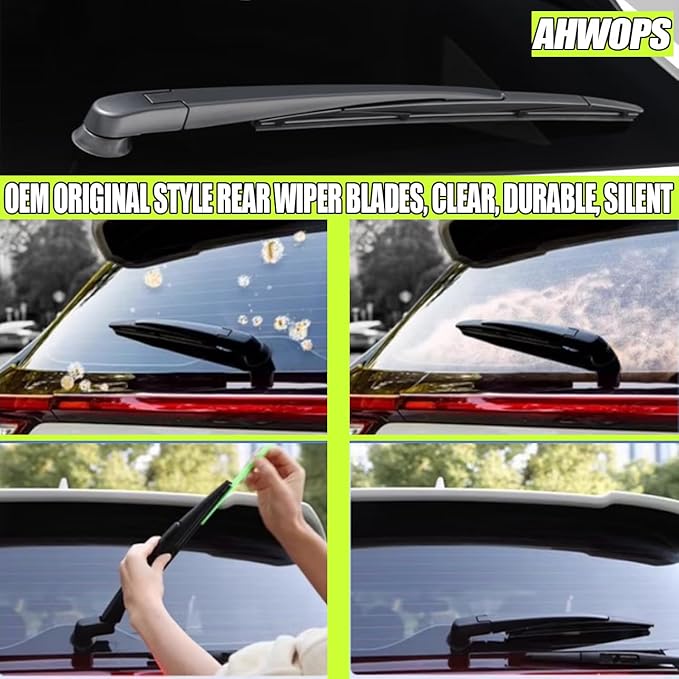 Front Wiper and Rear Wiper Blade Replacement for 2019-2023 Honda passport OEM Wiper Blades, Genuine Replacement (26“/24”/16” 3-Pack)