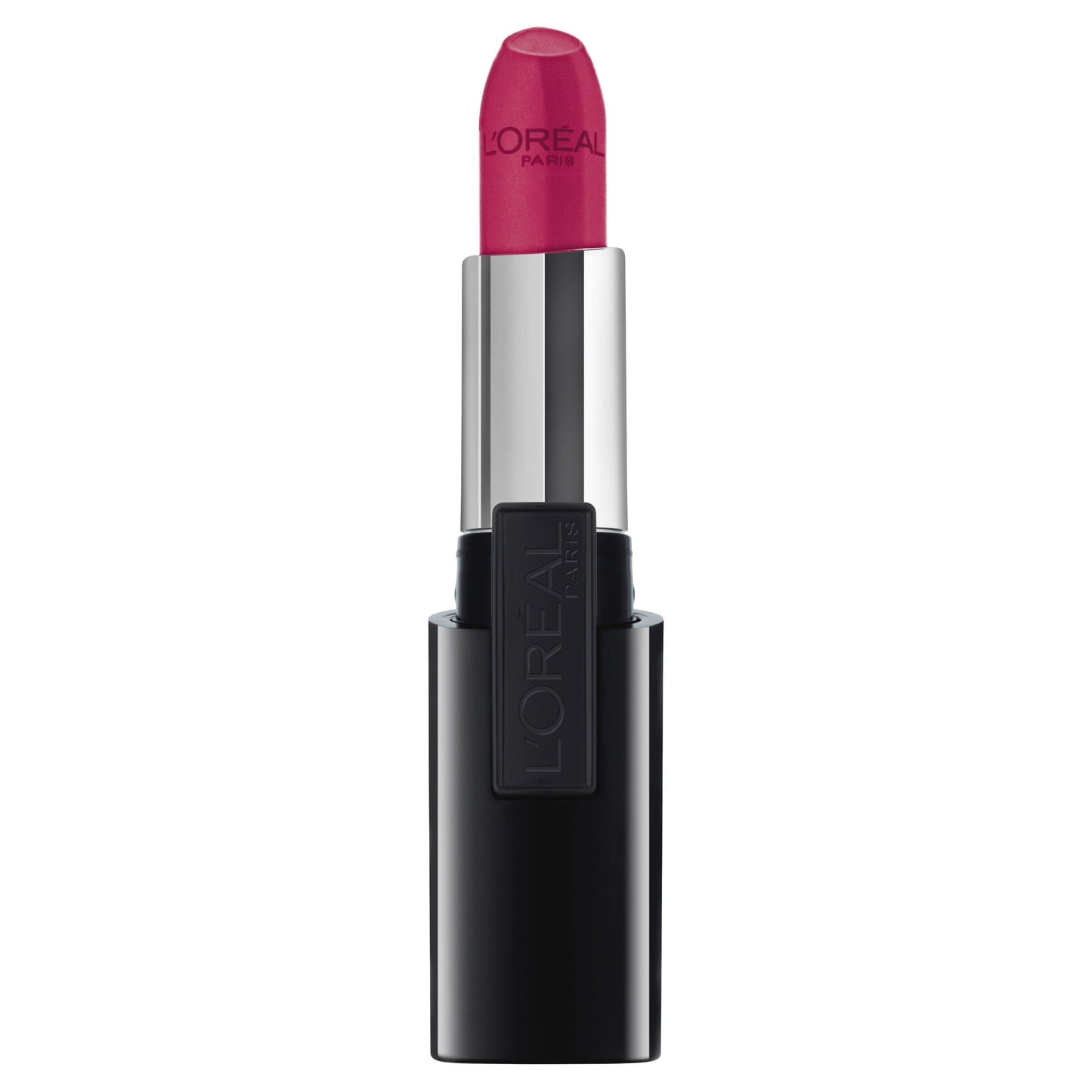 L'Or Al Paris Infallible Le Rouge Lipstick, Forever Fuschia, 0.09 Oz.