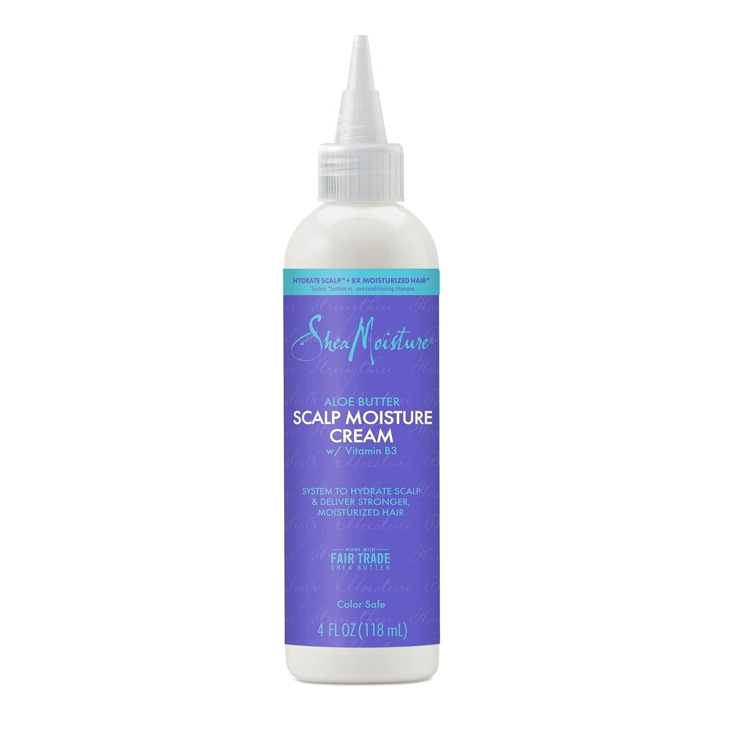 Sheamoisture Hair Cream Aloe Butter & Vitamin B3 With A Boost Of Hydration To Hydrate Scalp + Moisturized Hair 4Oz