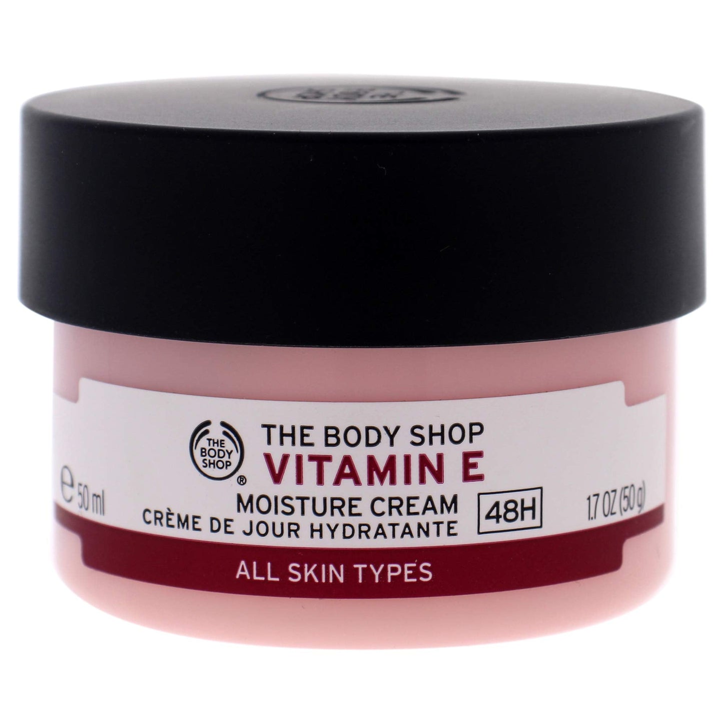 The Body Shop Vitamin-E Moisture Cream For Unisex, 1.7 Ounce