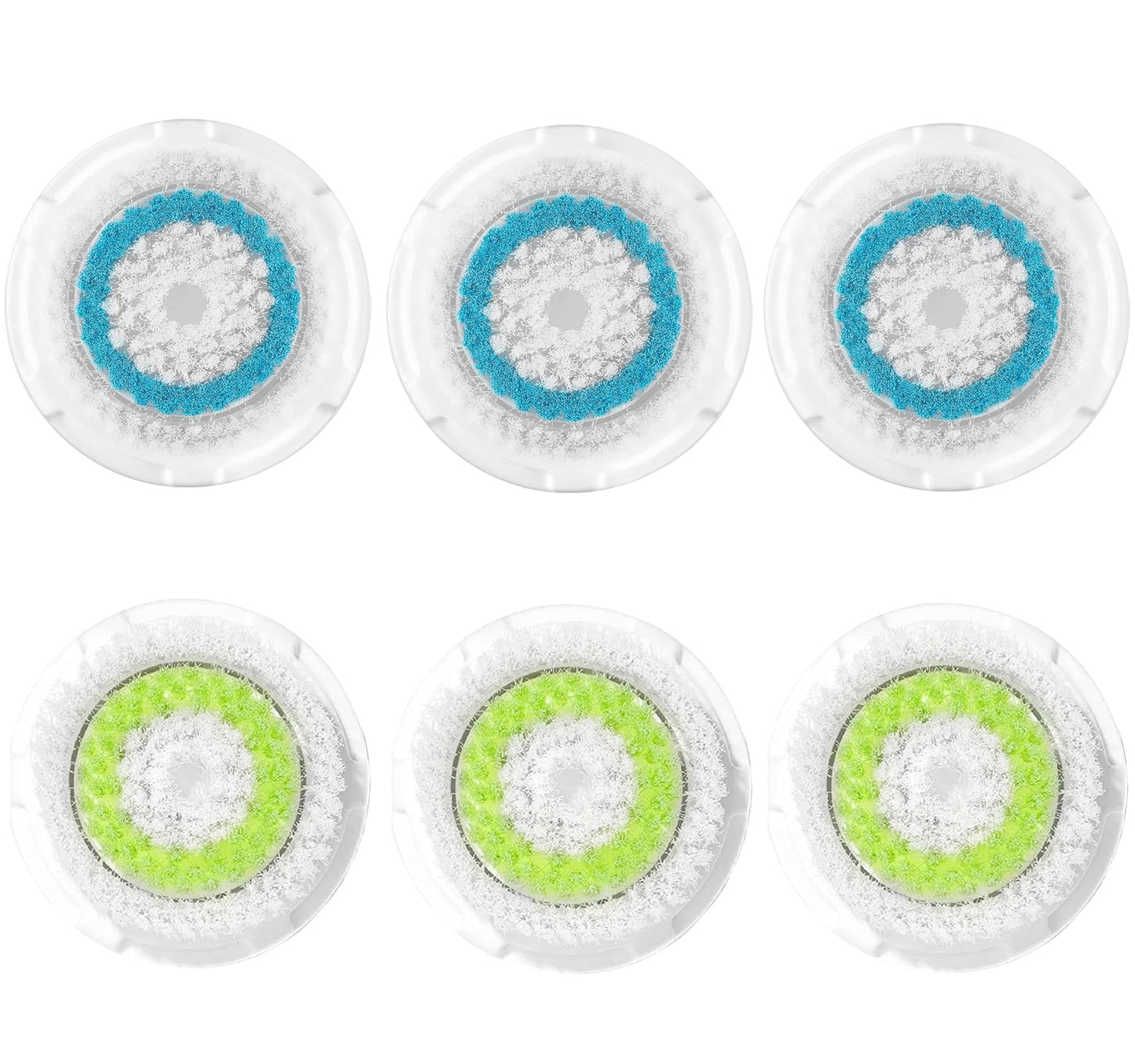 Facial Cleansing Brush Heads,Face Brush Head Replacements Compatible With Clarisonic Mia 1, Mia 2, Mia Fit, Alpha Fit, Smart Pro