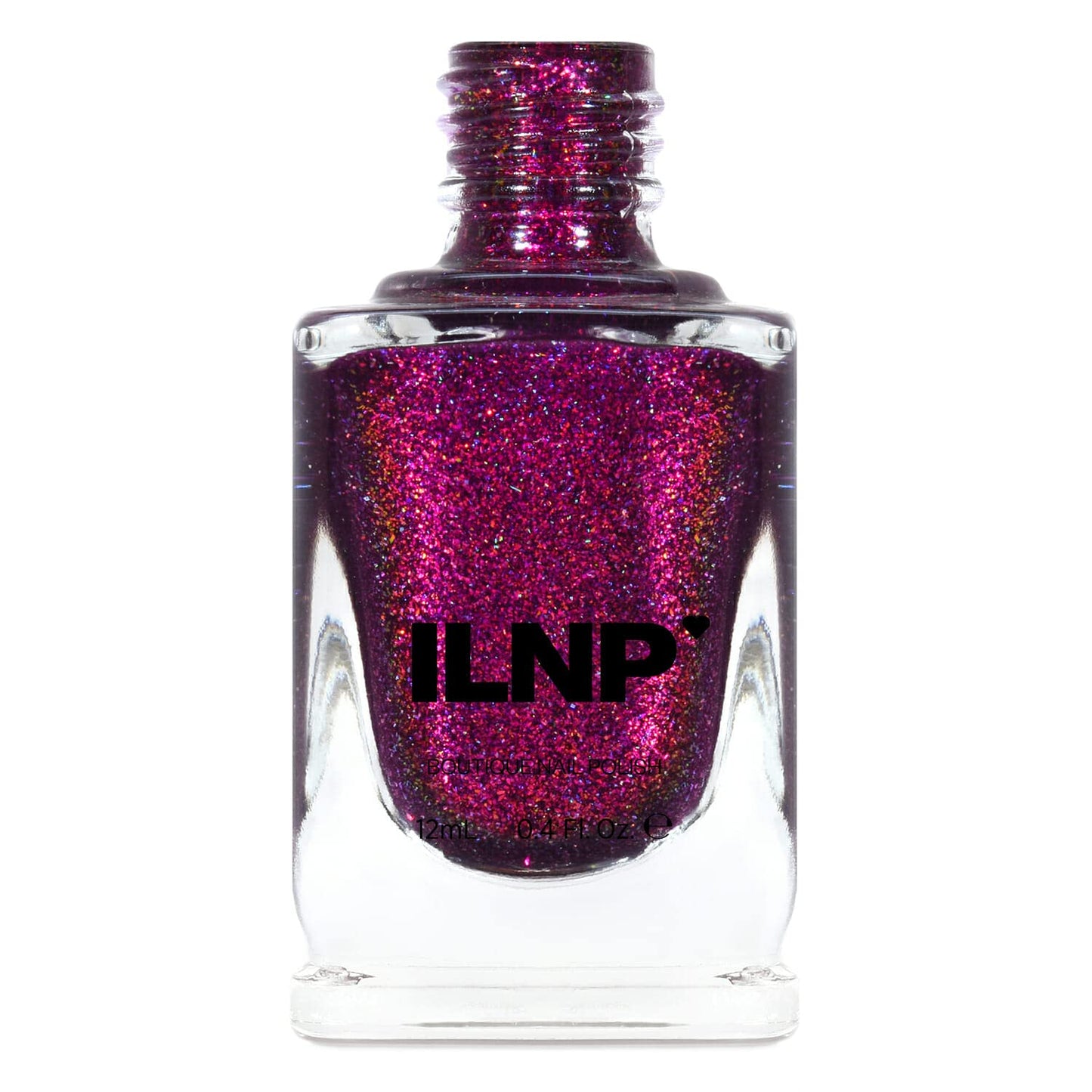 Ilnp Rush Hour - Vivid Berry Holographic Nail Polish