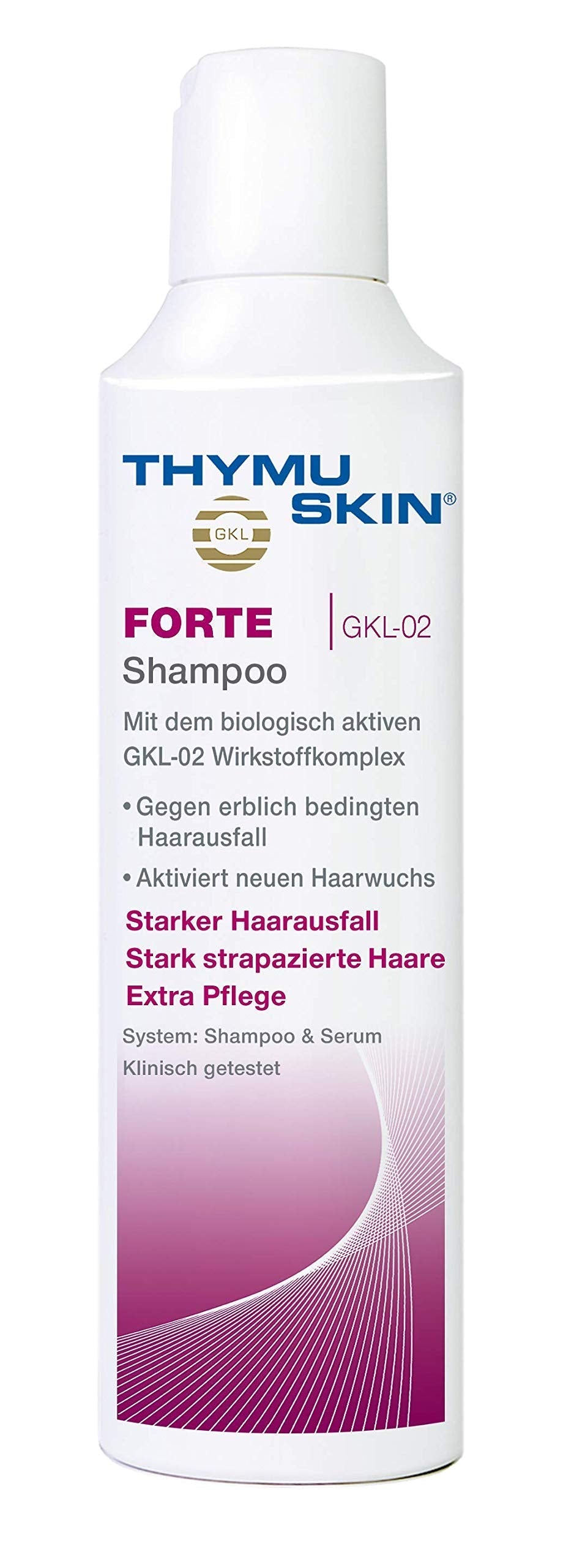 Thymuskin Forte Shampoo - Hair Shampoo, Advanced Solution For Thinning Hair, Men'S And Women'S Hair Loss - Step 1 (200Ml)