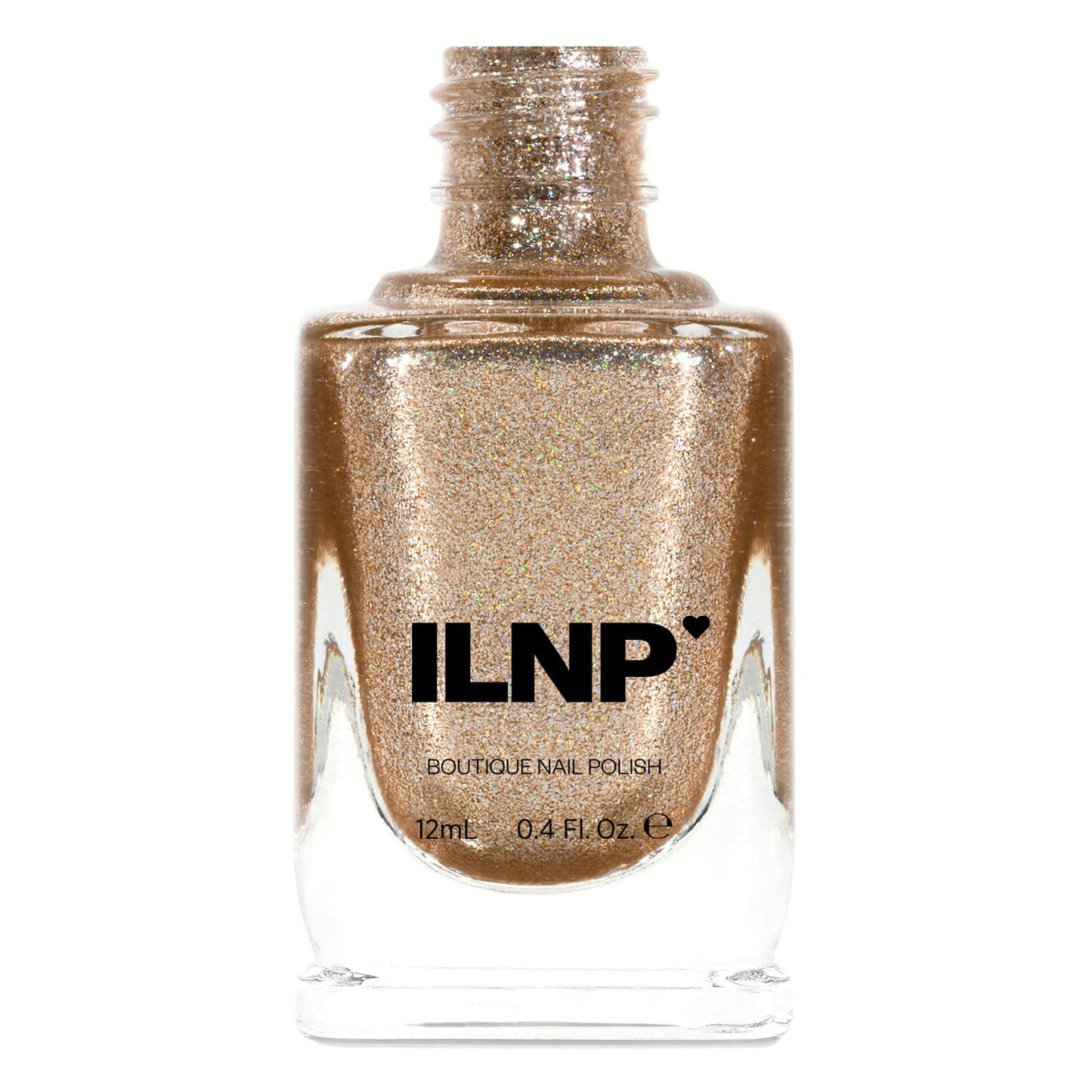 Ilnp Mirage - Brilliant Gold Holographic Ultra Metallic Nail Polish