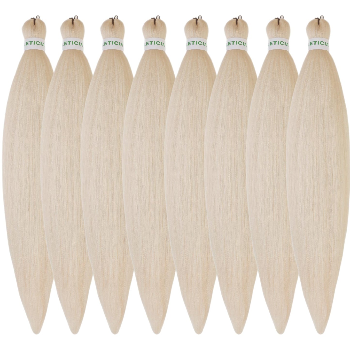 Leticia Blonde Braiding Hair Pre Stretched Synthetic Hair Braiding Blonde
