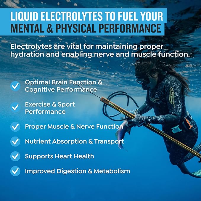 Electrolyte Packets for Recovery & Hydration | Organic & Sugar-Free Electrolytes Drinks | Works Faster Than Powder Drink | On-The-Go Liquid Hydration Drink | Raspberry, 10 Pack